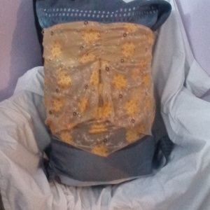 Strapless sheer shirt